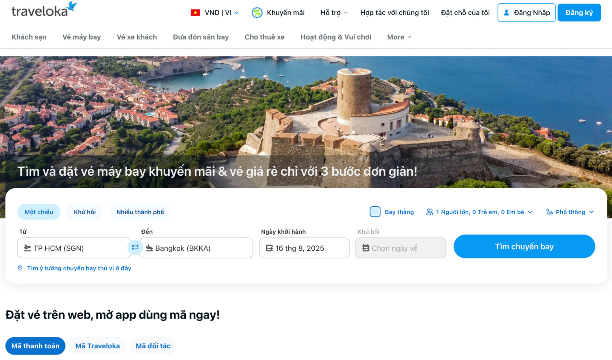 săn vé máy bay tết