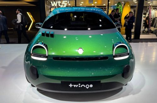 Renault Twingo - xe điện của thương hiệu Pháp được phát triển tại Trung Quốc. Ảnh: TopElectricSUV