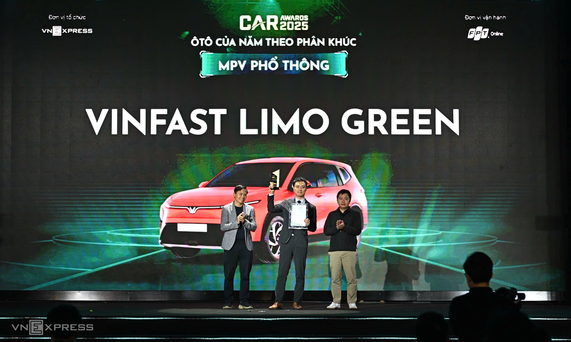 Ôtô của năm phân khúc MPV phổ thông thuộc về VinFast Limo Green. Ảnh: Minh Quân