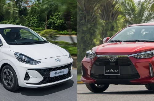 Hyundai i10 và Toyota Wigo tại thị trường Việt Nam. Ảnh: TC Motor - TMV