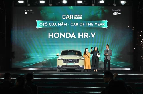 Honda HR-V nhận giải thưởng "Ôtô của năm 2025". Ảnh: Minh Quân