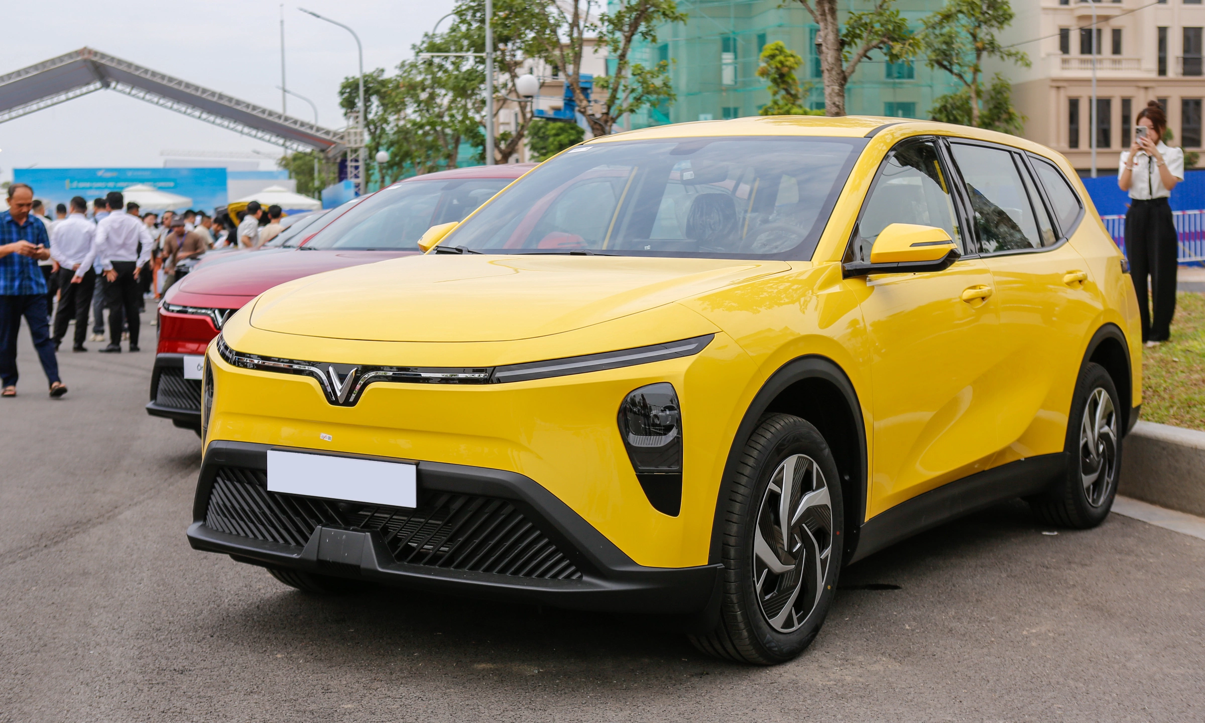 Limo Green tại sự kiện lái thử ở VnMS 2025, sự kiện do VnExpress tổ chức, tháng 12/2025. Ảnh: Thành Nhạn