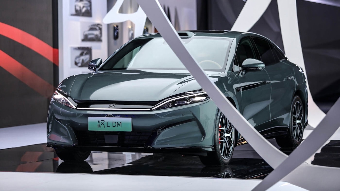 Mẫu xe điện BYD Han L. Nguồn: BYD